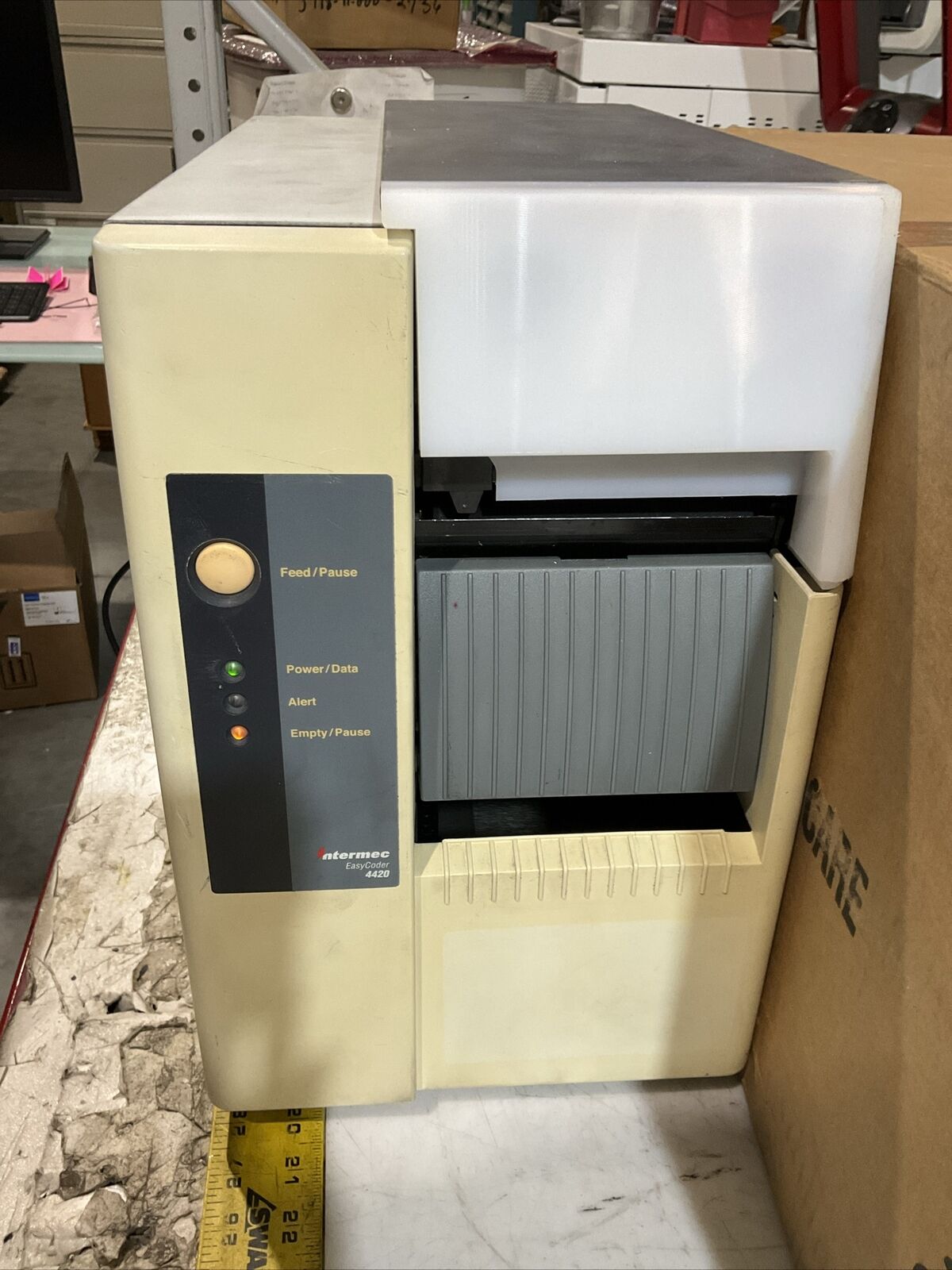 INTERMEC TECHNOLOGIES CO. 4420 EASY CODER PRINTER 120V 2A 50-60HZ U3S