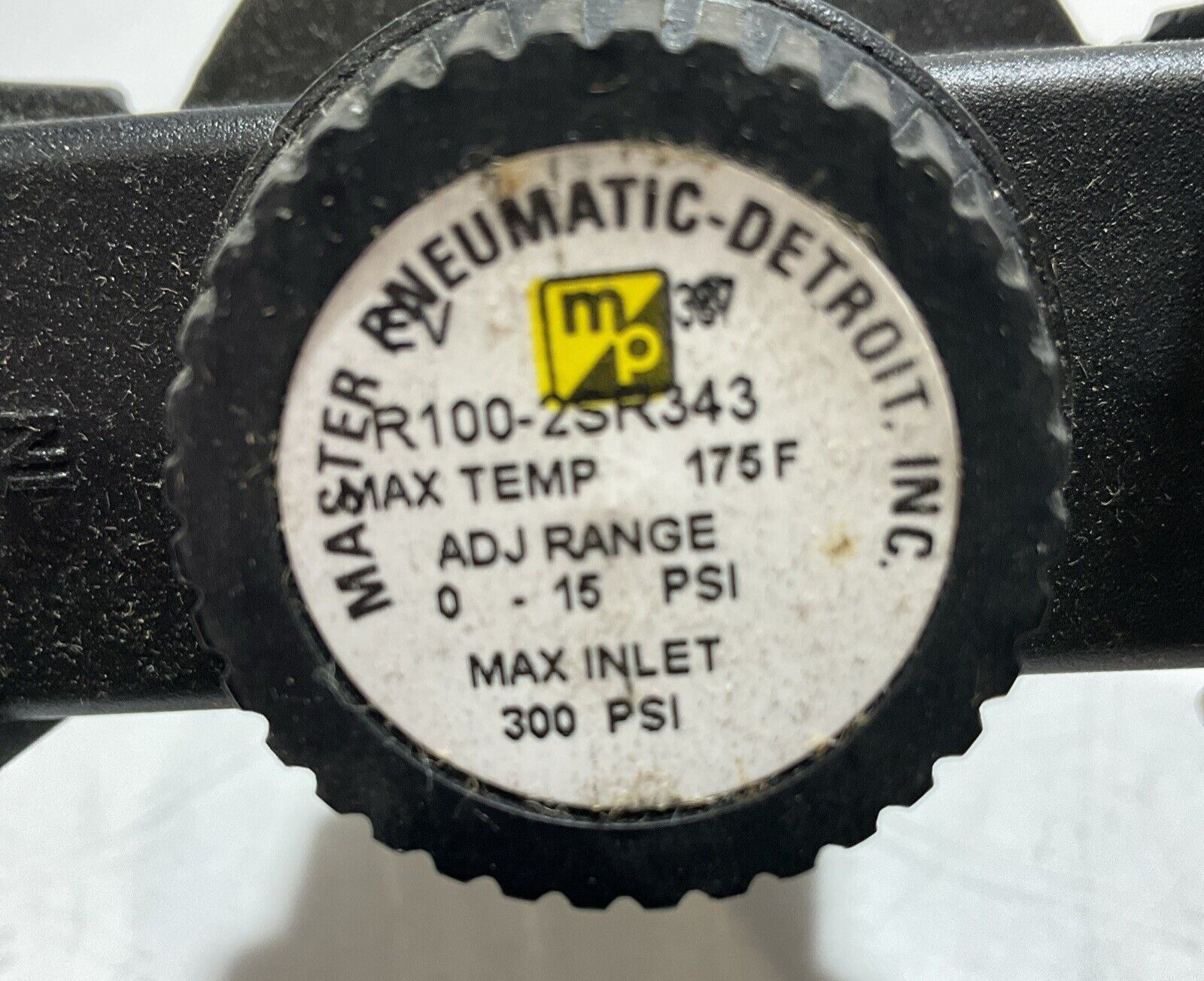 MASTER PNEUMATICDETROIT R1002SR343 REGULATOR 1/4 MAX 175F U3S