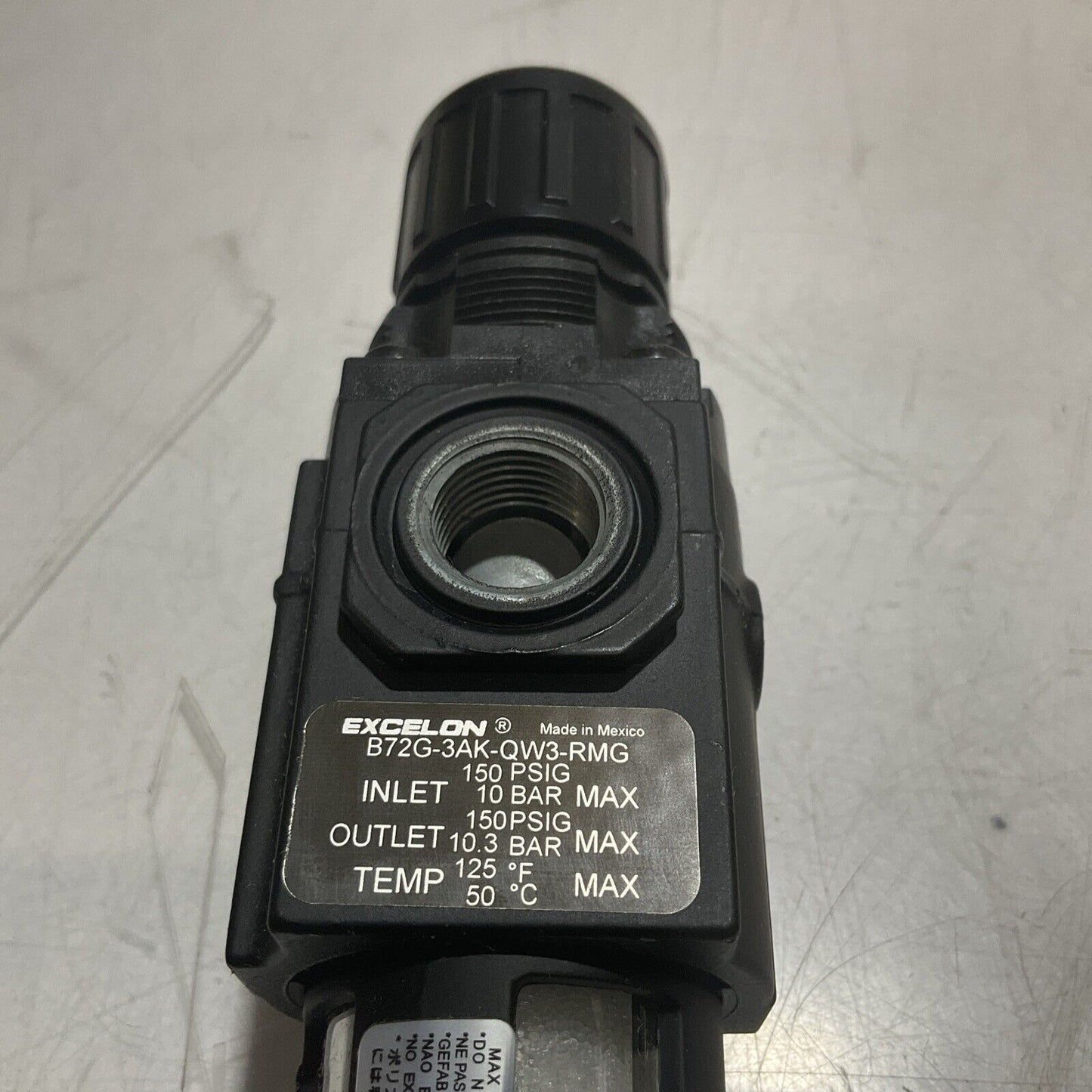 NORGREN  B72G-3AK-QW3-RMG PNEUMATIC FILTER/ REGULATOR 150 PSIG U3S