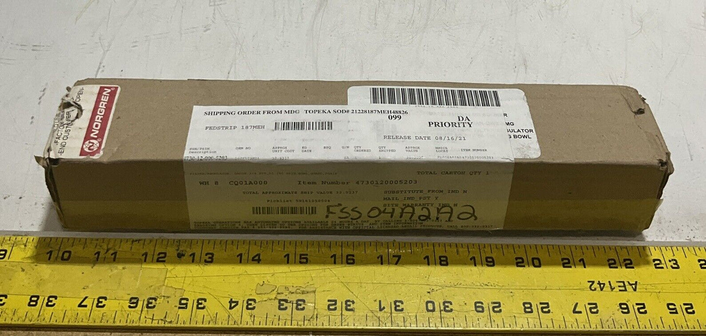 NORGREN  B72G-3AK-QW3-RMG PNEUMATIC FILTER/ REGULATOR 150 PSIG U3S