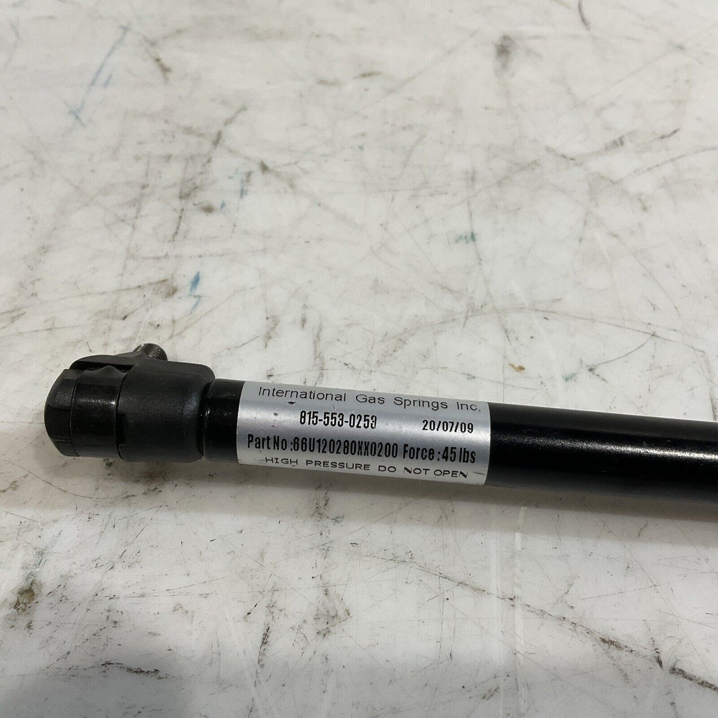 INTERNATIONAL GAS SPRING  66U120280XX0200  SPRING GAS A=120 FORCE 45LBS  U3S