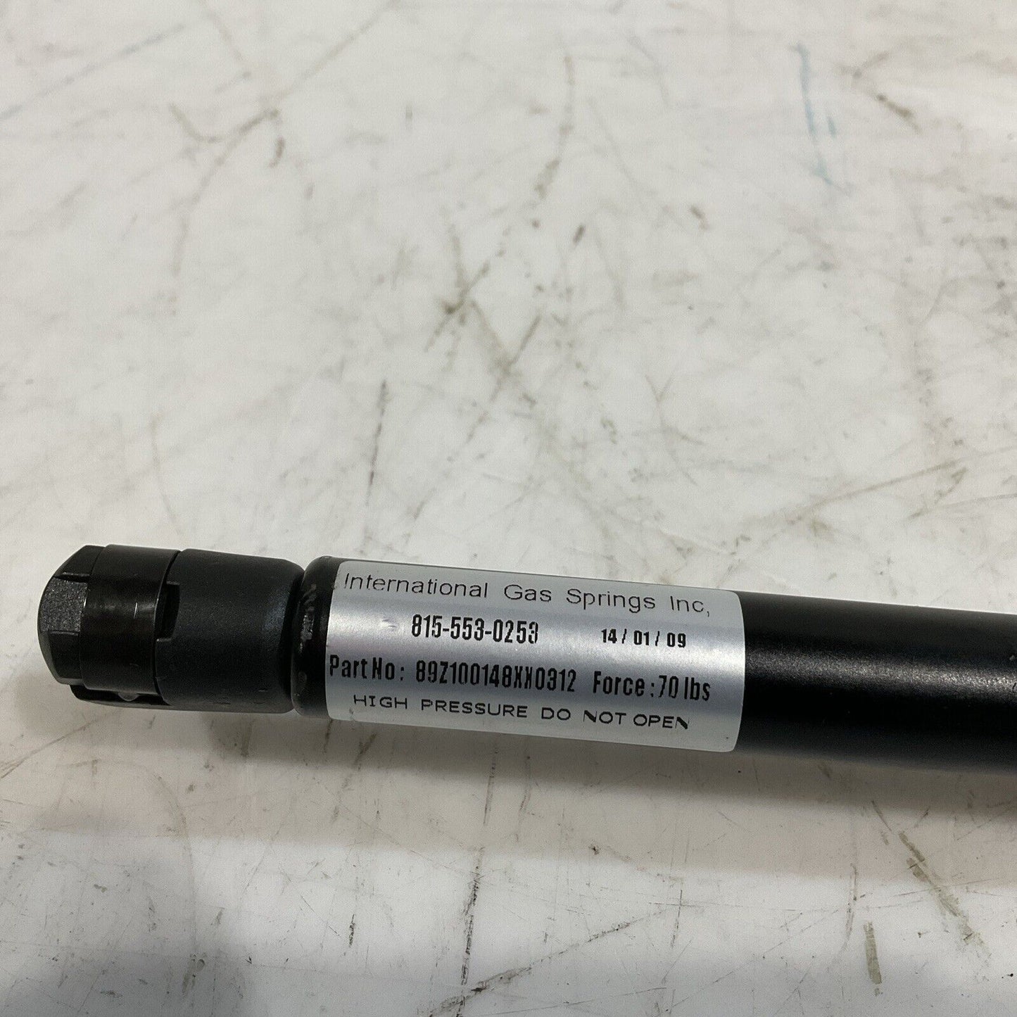 INTERNATIONAL  GAS SPRINGS  89Z100148XX0312   SRING GAS SAFETY  FORCE 70LBS  U3S