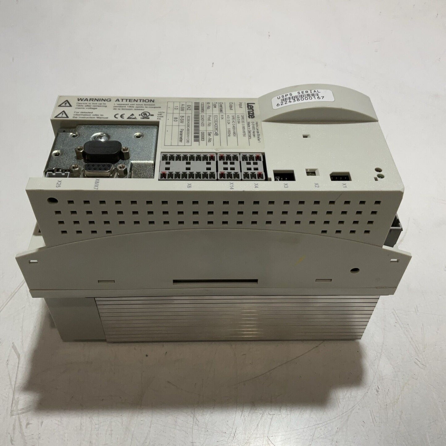 LENZE  ECSEA008C4B  VARIABLE FREQUENCY  DRIVES U3S