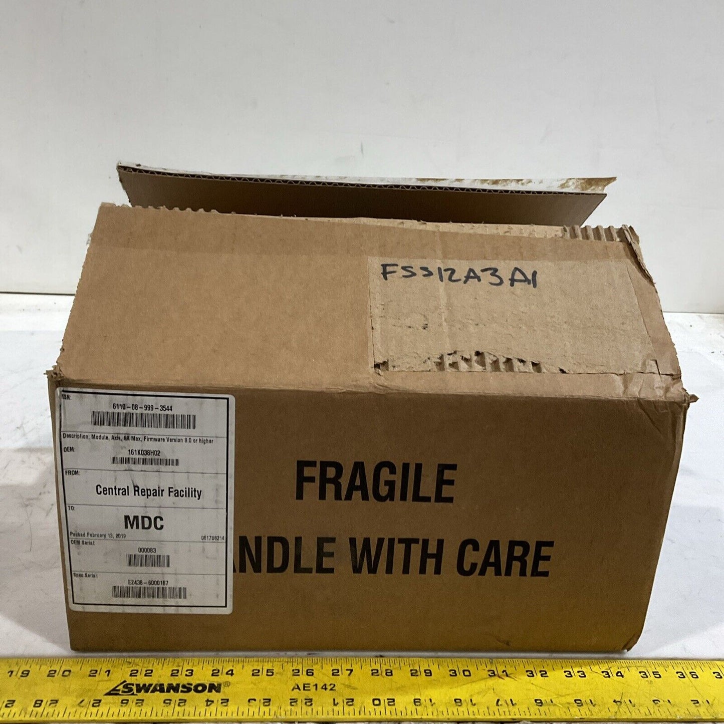 LENZE  ECSEA008C4B  VARIABLE FREQUENCY  DRIVES U3S