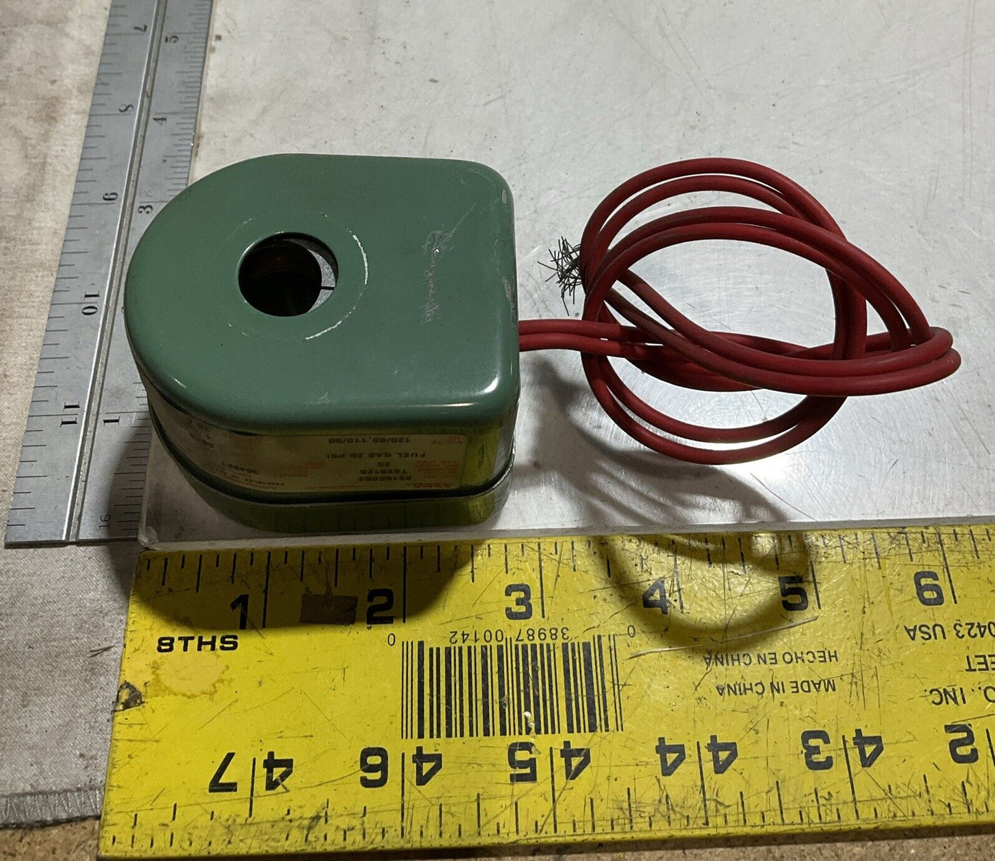 ASCO 8215CO53  304691  ALUMINIUM SOLENOID AIR  VALVE 120/60 110/50 15.4 W  N3M