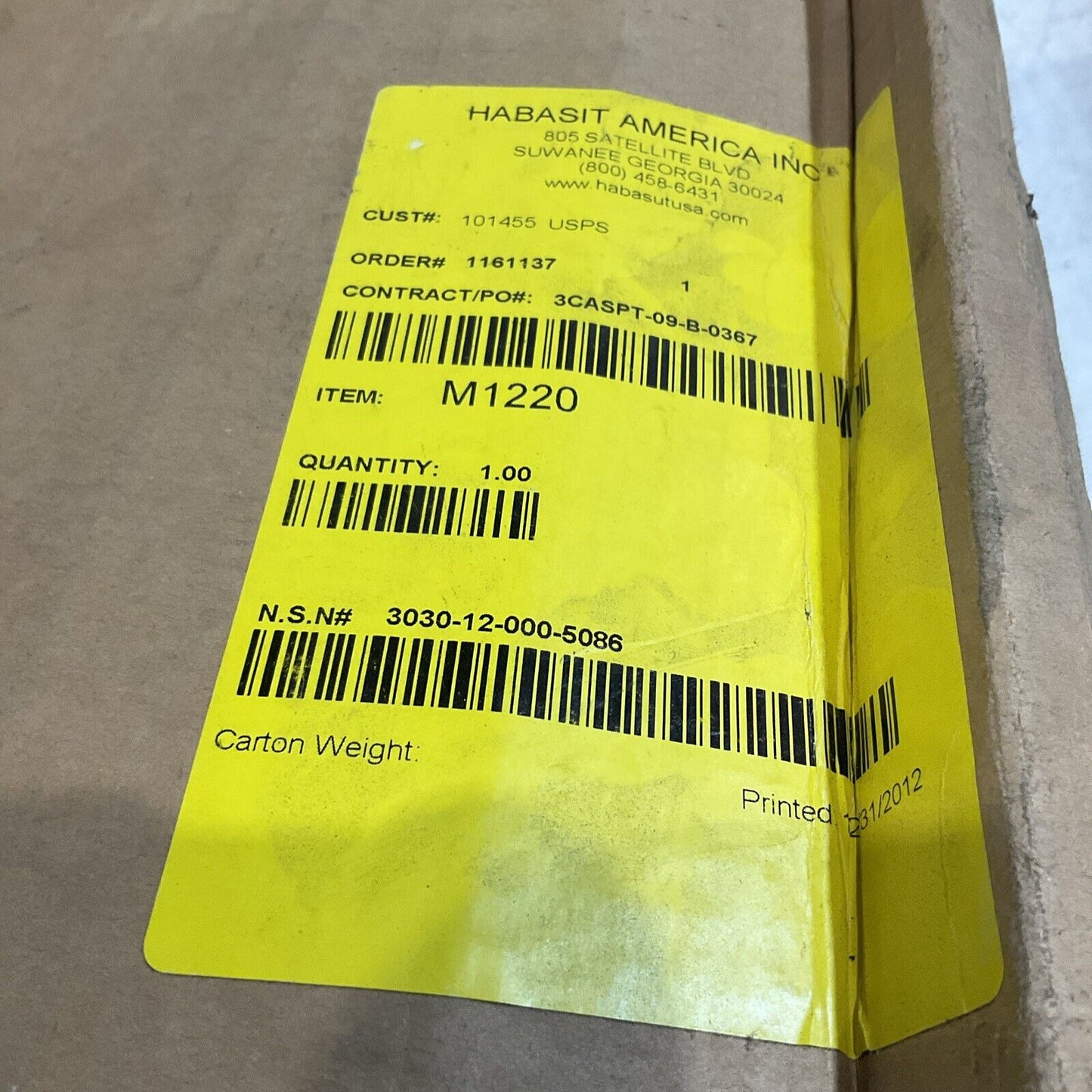 HABASIT AMERICA  M1220  MODULAR  BELTINGS  600MMX305  U3S