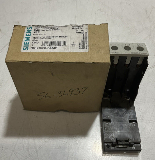 SIEMEN 3RU1926-3AA01  SCREW TERMINAL AUXILIARY SUPPORT N3M