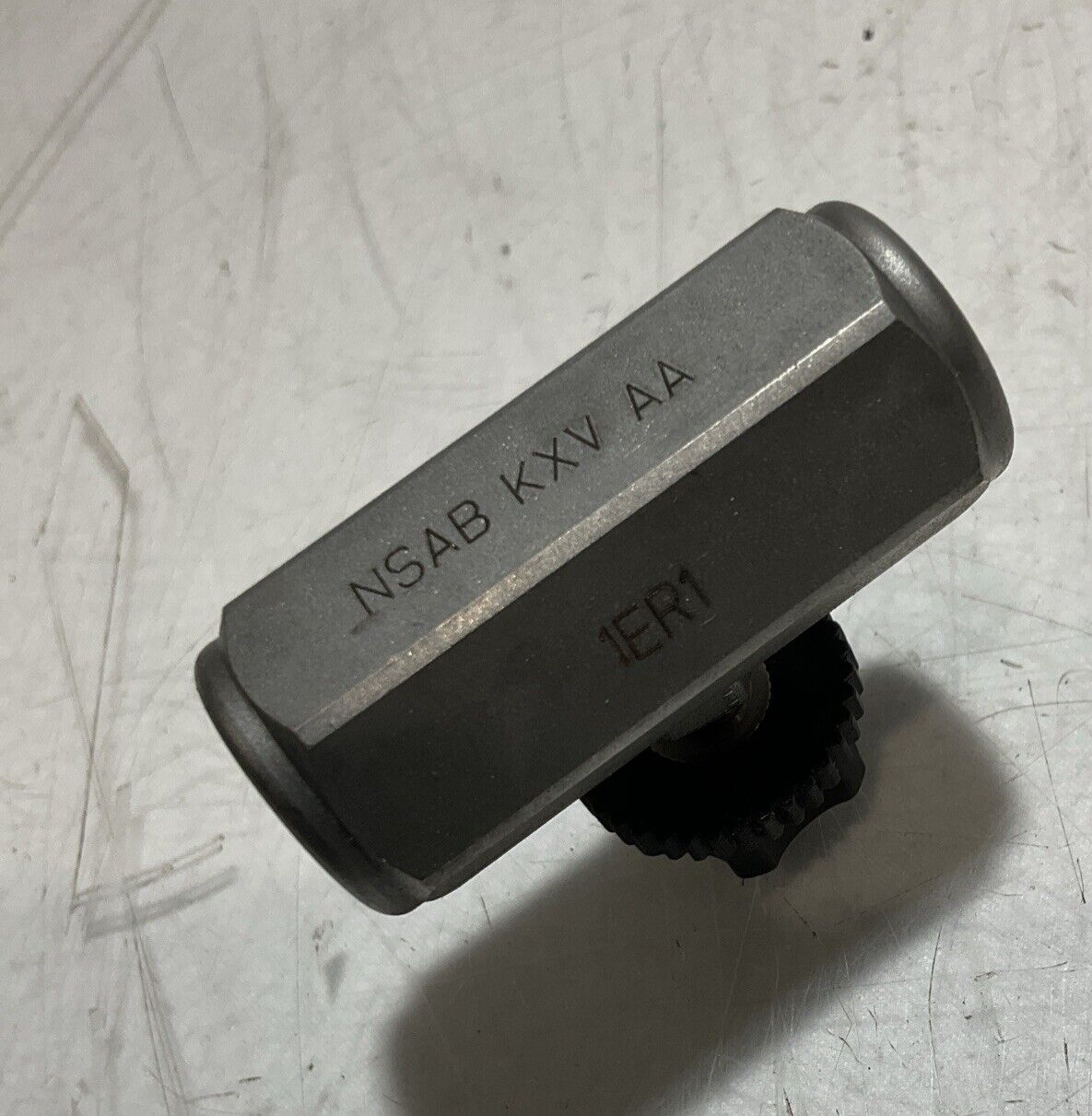 SUN HYDRALICS NSABKXVAA NASB KXV AA FLOW CONTROL VALVE GAUDGE SCRUBBER N3M