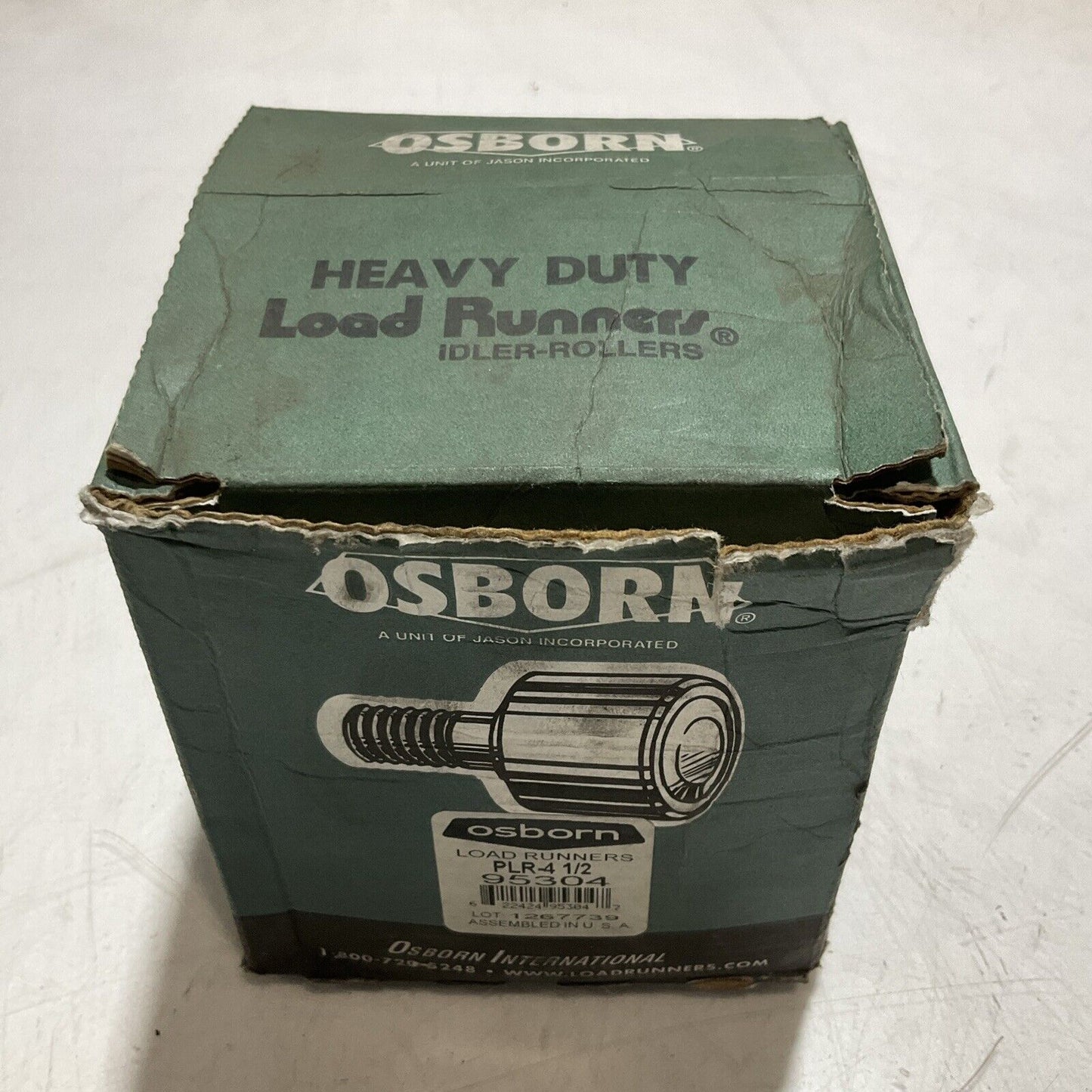 OSBORN 95304 PLR-4 1/2 IDELER ROLLER LOAD RUNNER CAM FOLLOWERS N3M