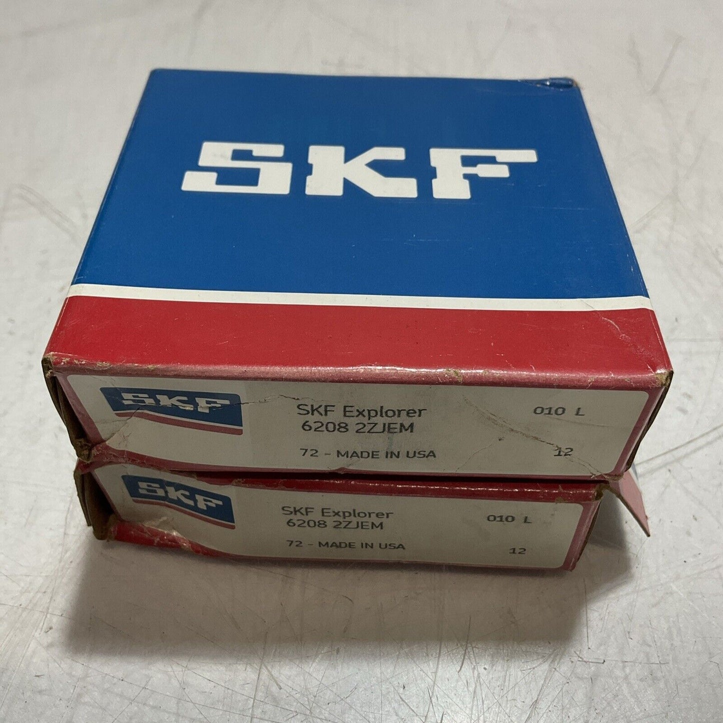 SKF 6208 2ZJEM EXPLORER DEEP GROOVE BALL BEARING 40 X 80 X 18MM R7T