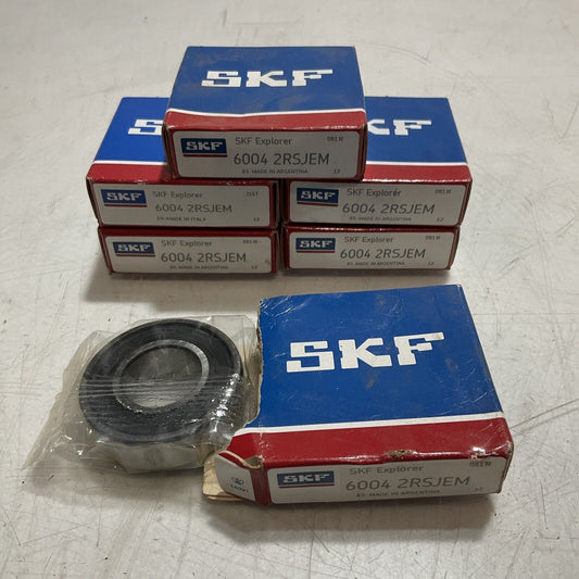 SKF 60042 RSJEM DEEP GROOVE BALL BEARINGS 20 x42 x 12mm  LOT OF 6 R7T