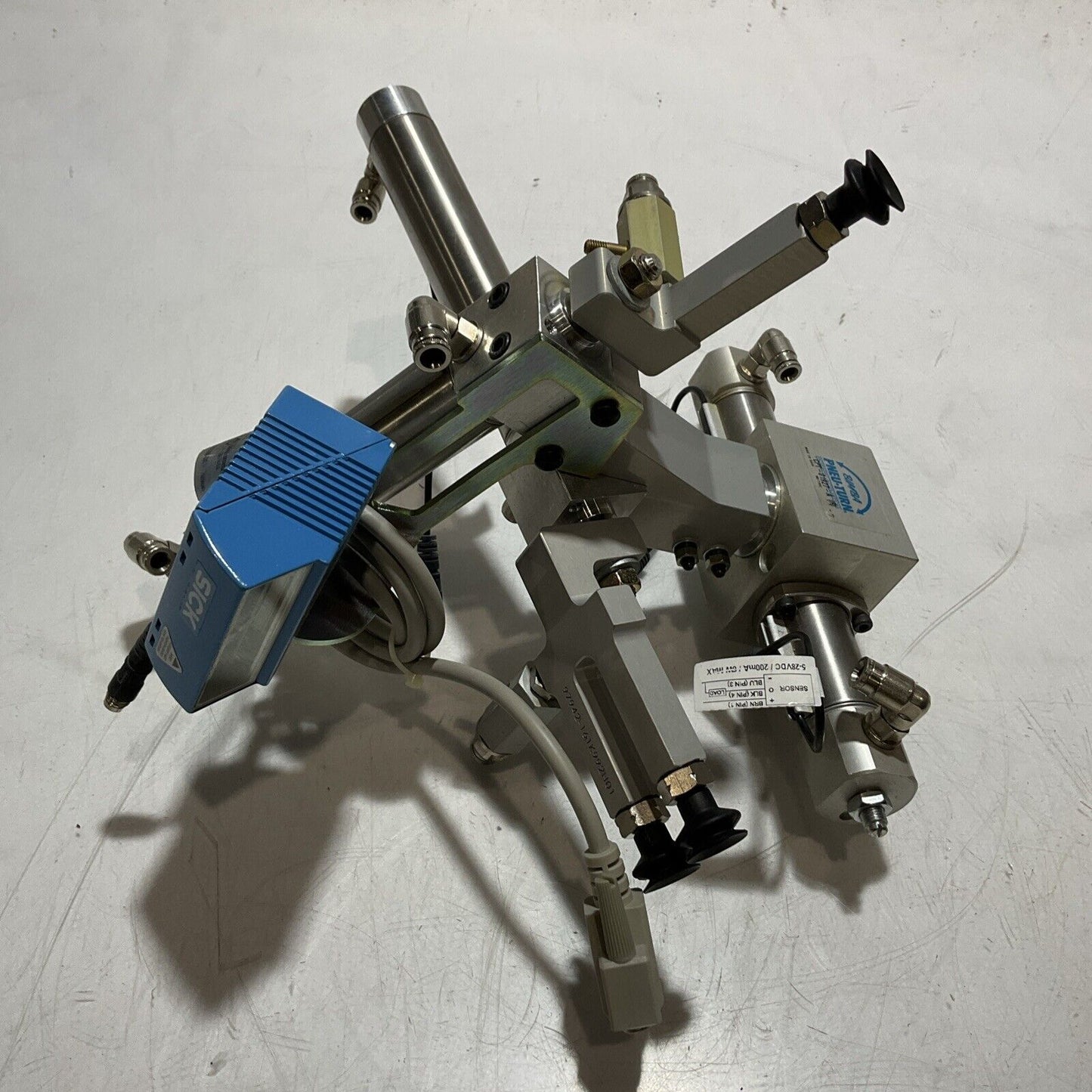 BIMBA SICK PNEUMATIC ROTARY ACTATOR ASSEMBLY CPT-01927-A CLV420-3010S04 U3S
