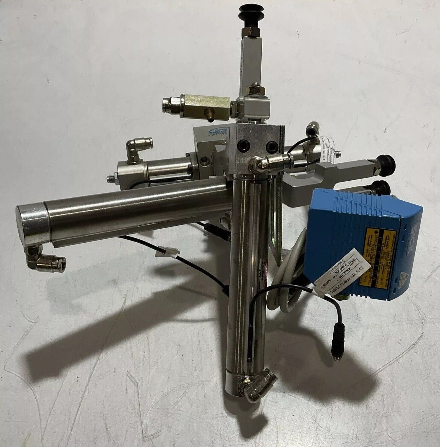 BIMBA SICK PNEUMATIC ROTARY ACTATOR ASSEMBLY CPT-01927-A CLV420-3010S04 U3S