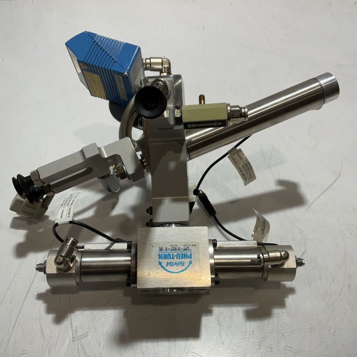 BIMBA SICK PNEUMATIC ROTARY ACTATOR ASSEMBLY CPT-01927-A CLV420-3010S04 U3S