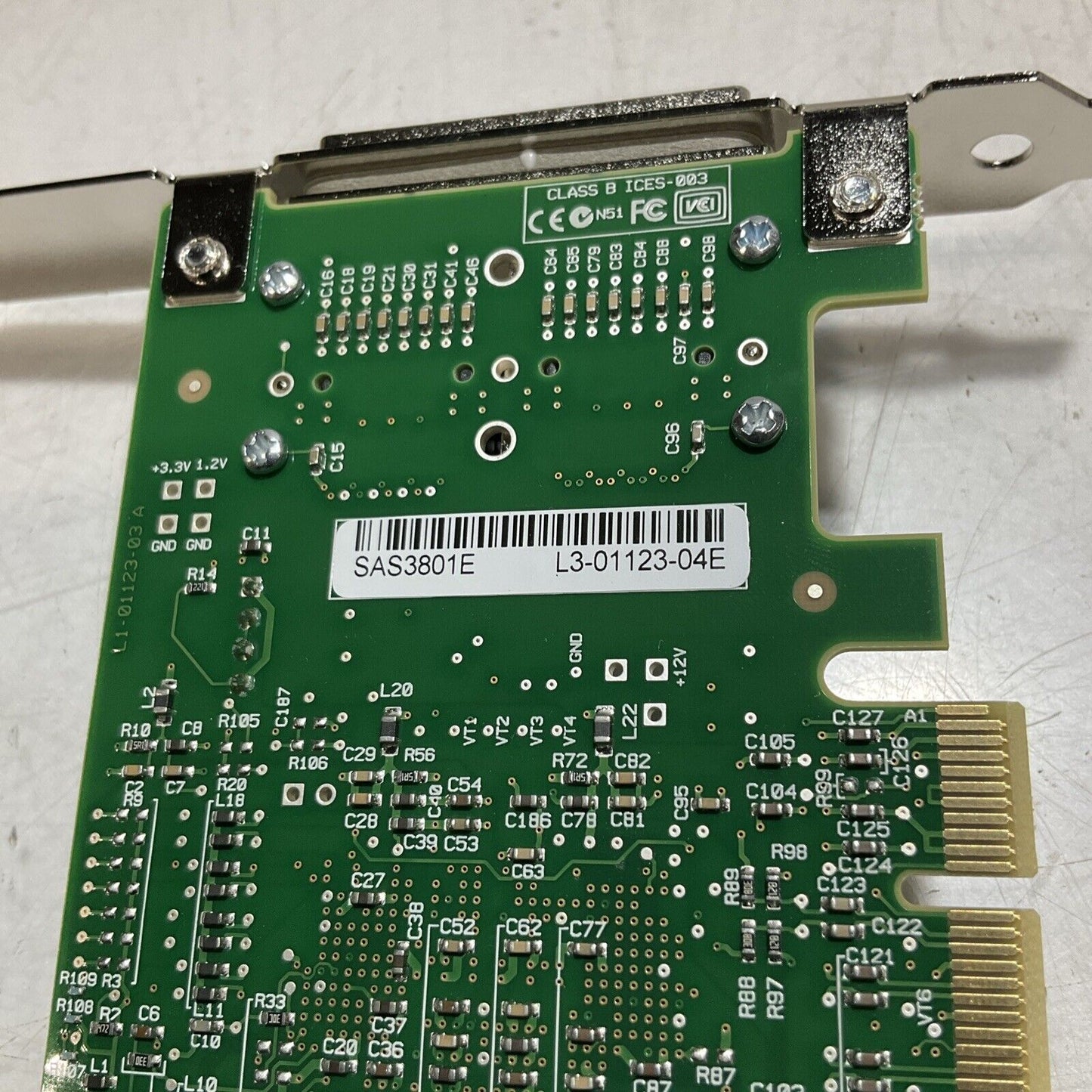 SAS/SATA LSISAS3801E CONTROLLER CIRCUT BOARD  U3S