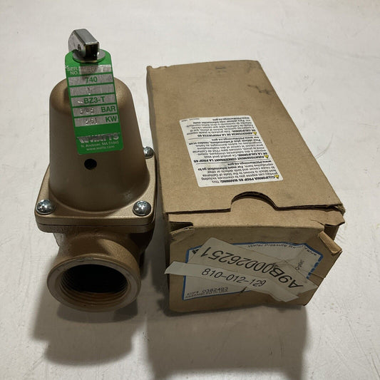 WATTS 740BZ3-TBARKW INLET WATER PRESSURE RELIEF 1"