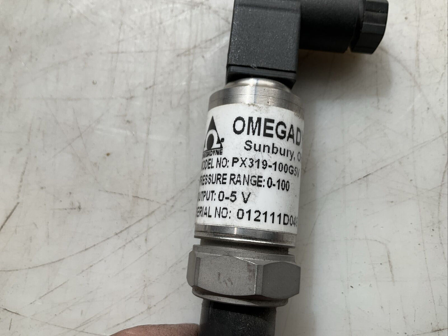 OMEGA PX319-100G5V PRESSURE TRANSDUCER 0-100PSIG 0-5V N3M