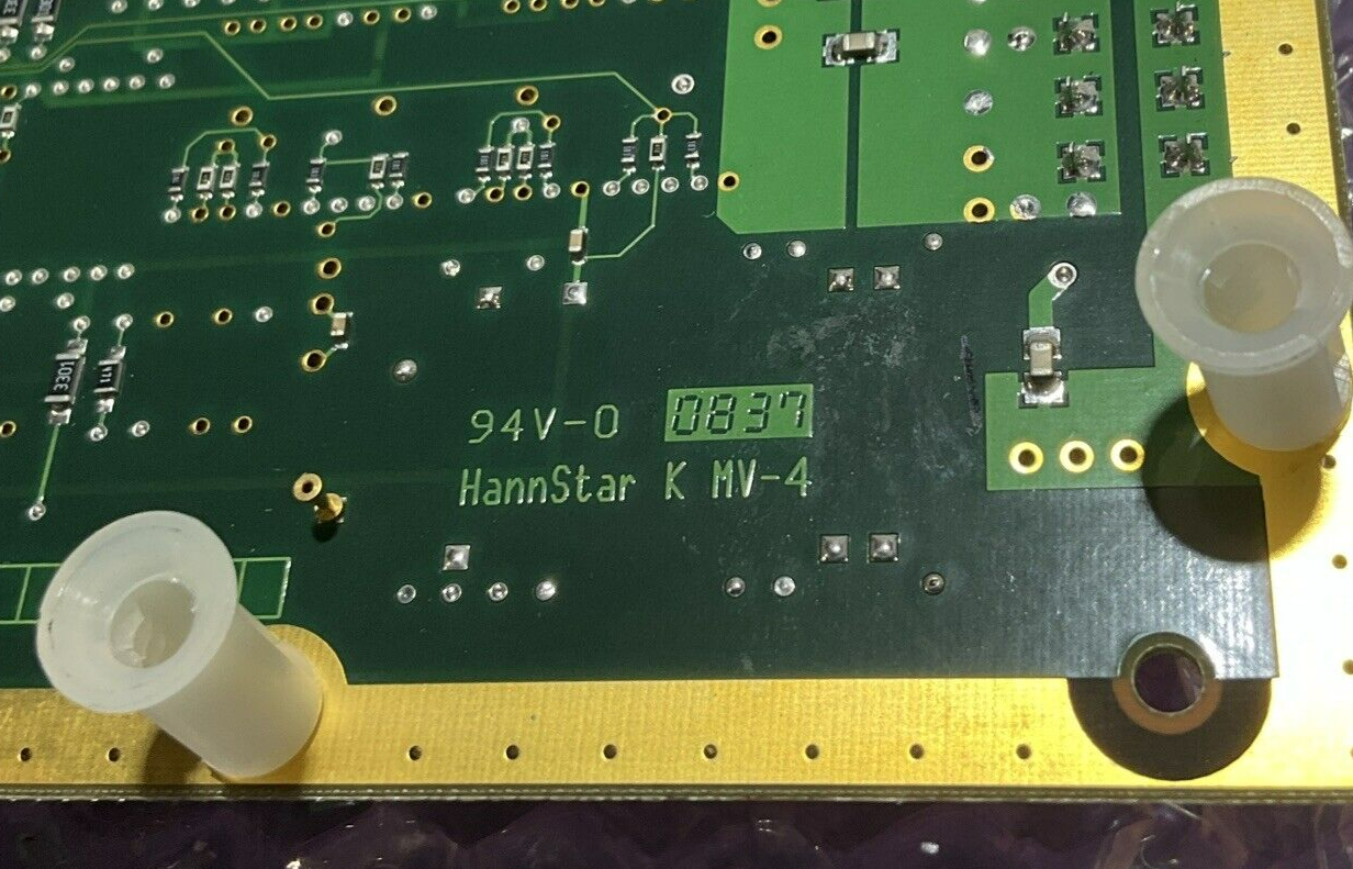 HANNSTAR K MV-4 612259000045 0619I9124 174K430G01 CONTROL BOARD U3S