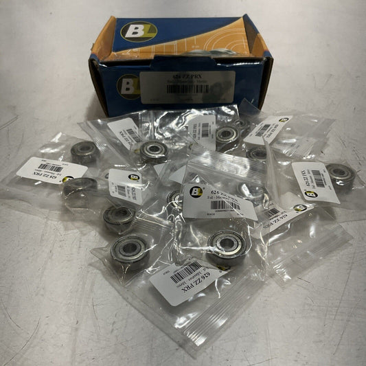 BL 626 ZZ PRX BALL MINIATURE METRIC LOT OF 13 R7T