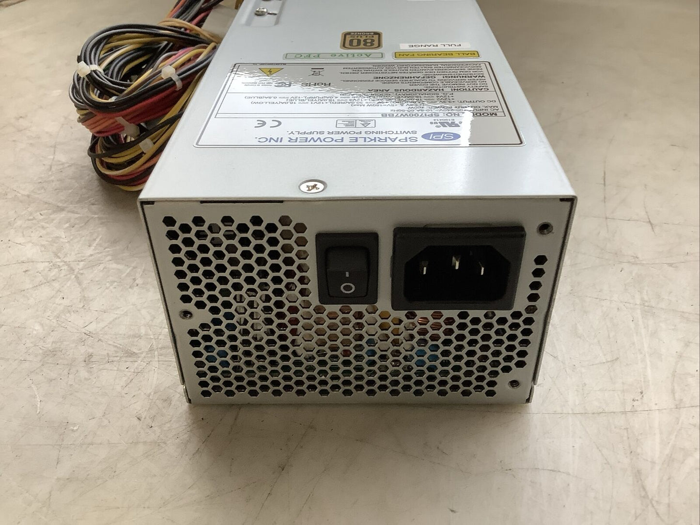 SPI SPI700W7BB SWITCHING POWER SUPPLY 700W U3S