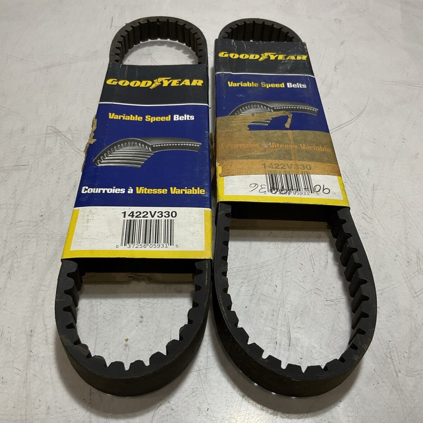 GOODYEAR 1422V330 VARIABLE SPEED BELTS LOT OF 3 N3M