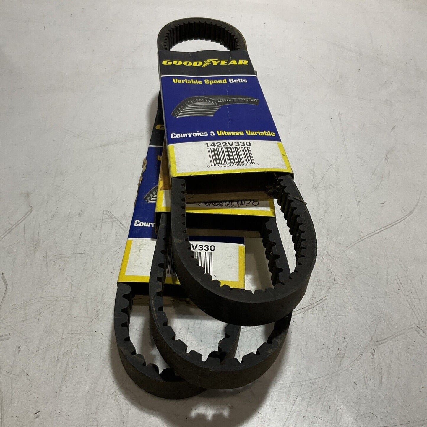 GOODYEAR 1422V330 VARIABLE SPEED BELTS LOT OF 3 N3M