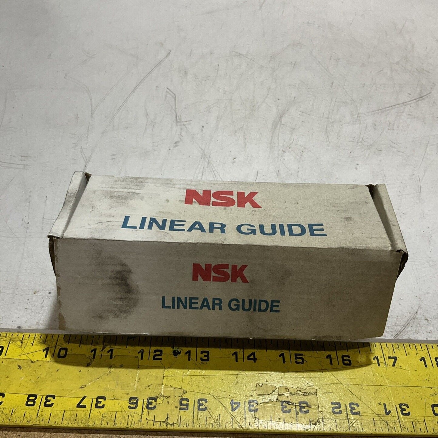 NSK NAH25BNZ LINEAR GUIDE STANDARD BALL CARRIAGE PROFILE RAIL N3M