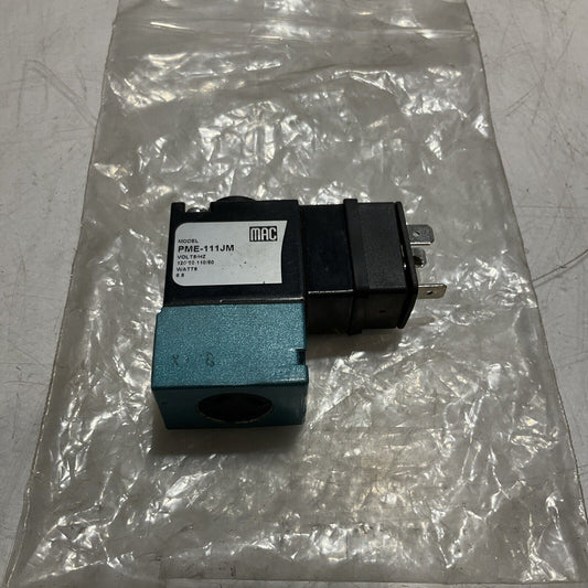 MAC PME-111JM SOLENOID SLOAN FLUID VALVE 110/120V 6.8W 60/50HZ 25-150 PSI U3S