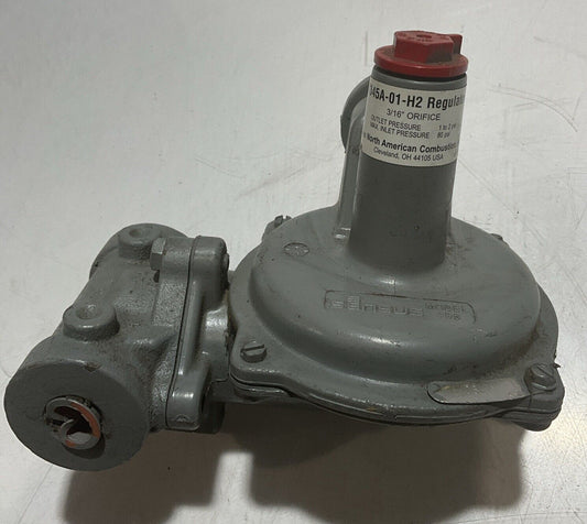SENSUS 7345A-01-H2 MODEL 496 GAS PRESSURE REGULATOR 80 PSI N3M
