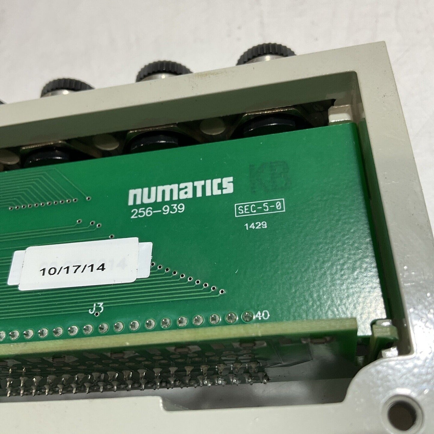NUMATICS 256-939 TRANSITION BOARD INPUT MODULE N3M