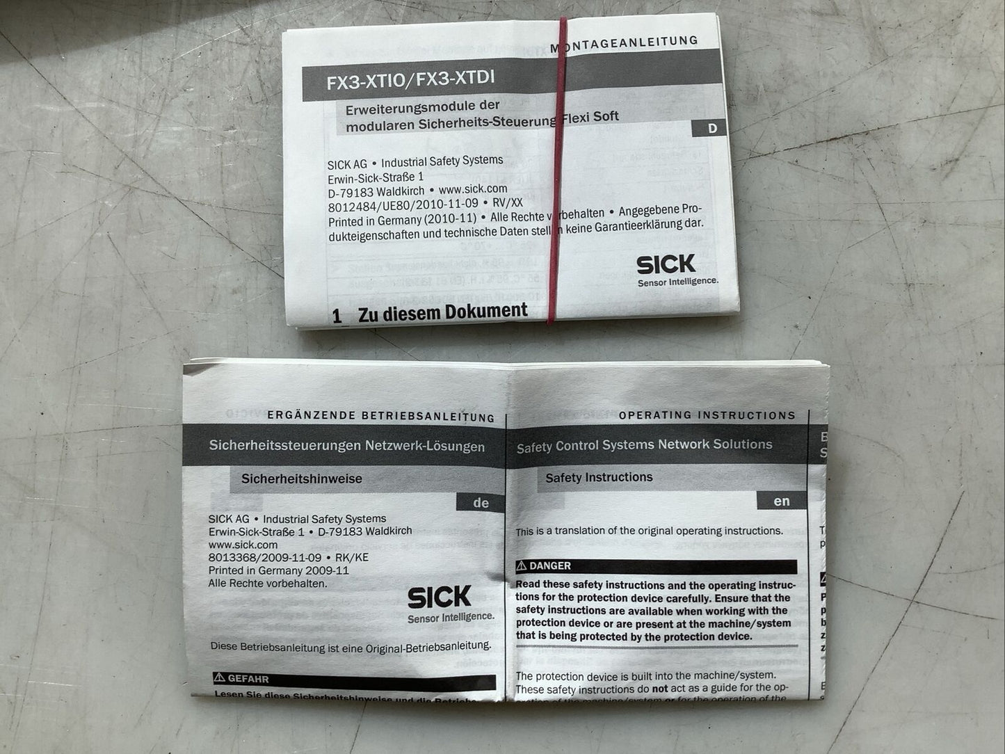 SICK FX3-XTIO84002 1044125 SAFETY RELAY U3S