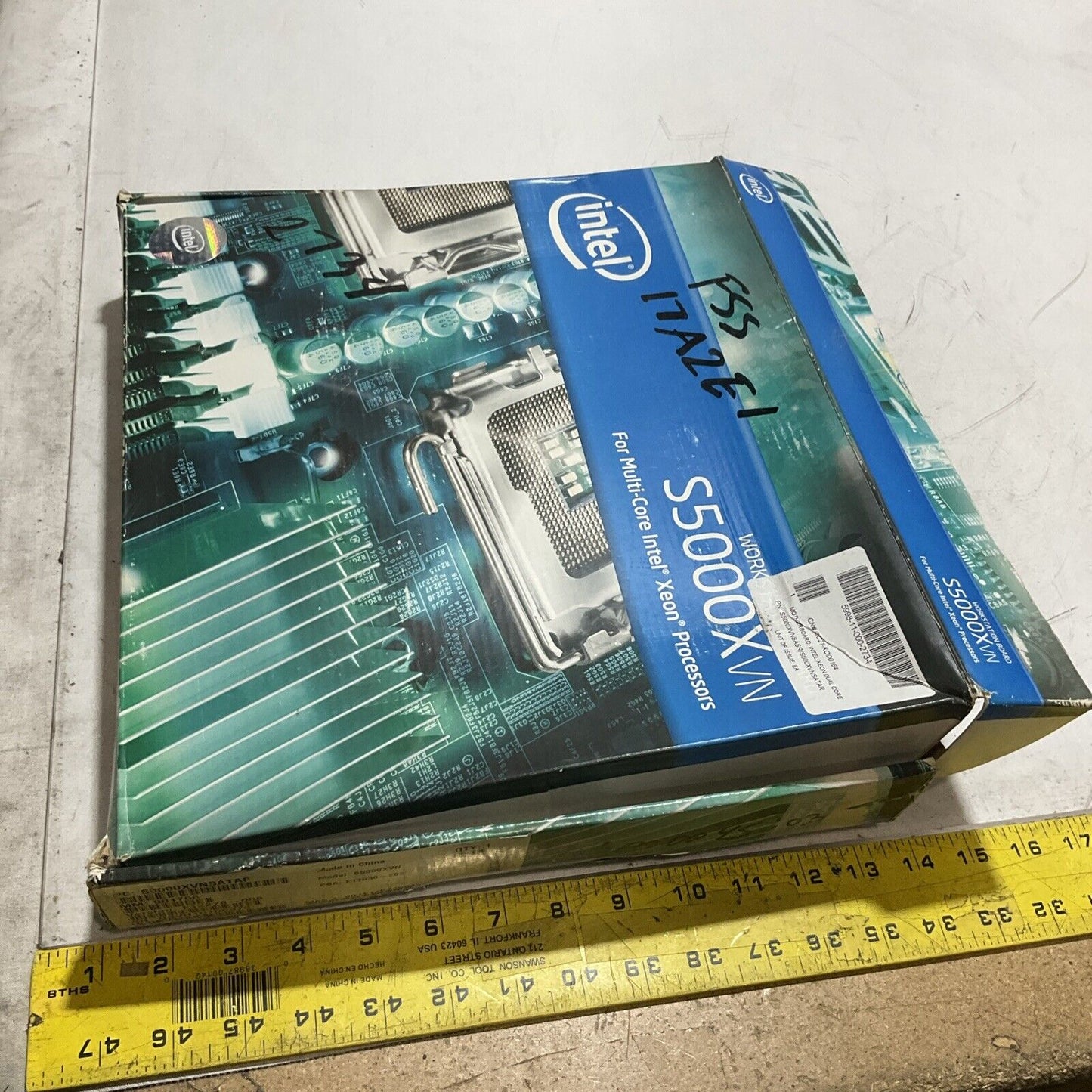 INTEL  S5000XVN MOTHERBOARD FOR MULTI-CORE INTEL  XEON DUAL CORE  PROCESSOR  U3S