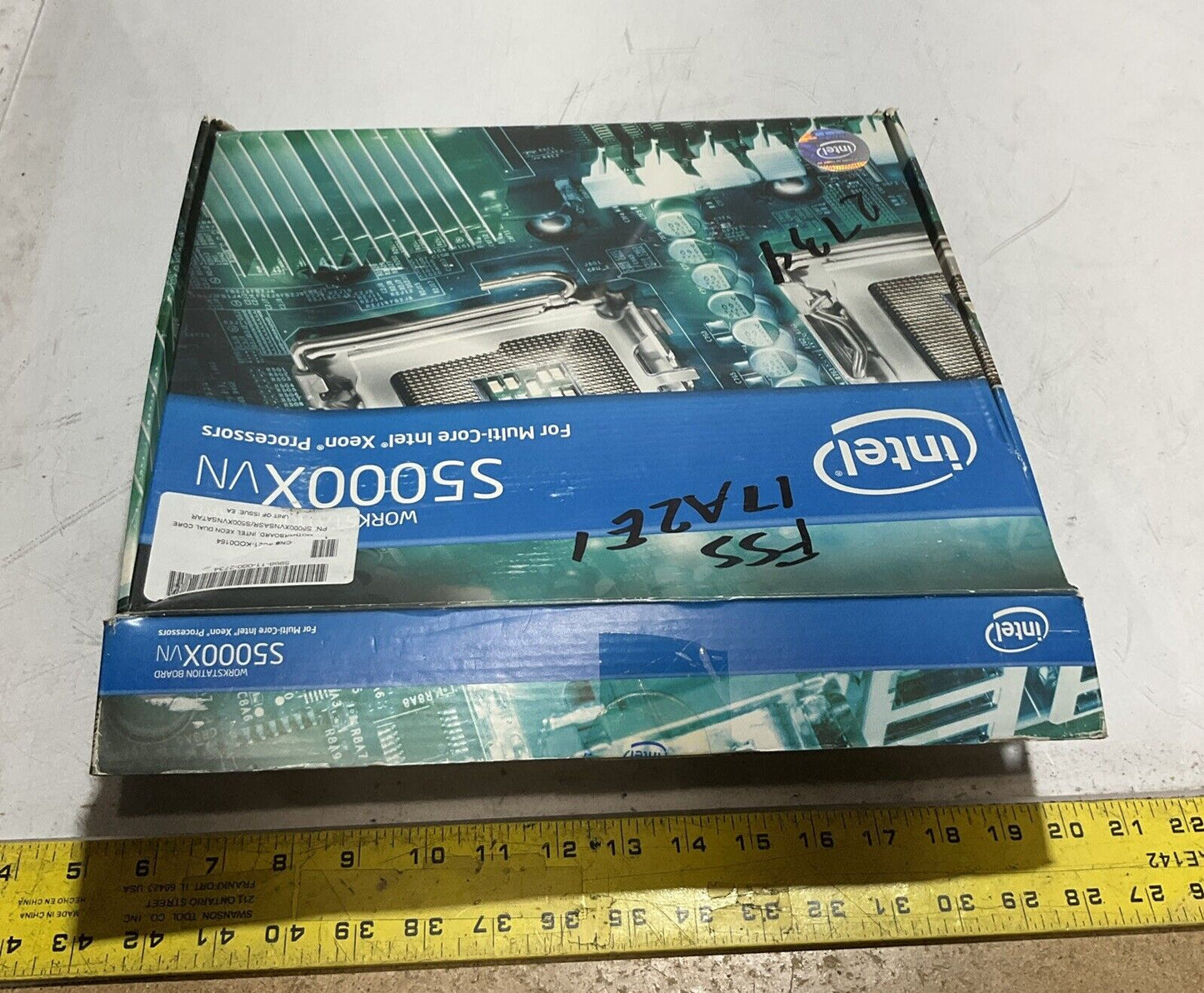INTEL  S5000XVN MOTHERBOARD FOR MULTI-CORE INTEL  XEON DUAL CORE  PROCESSOR  U3S