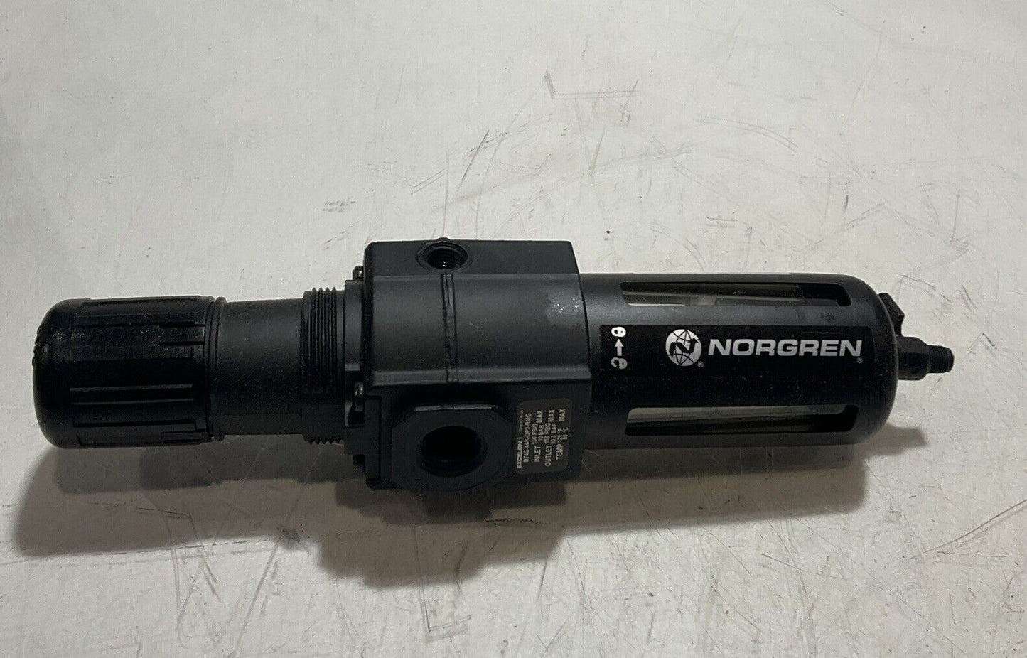 NORGREN B74G-4AK-QP3-RMG  FILTER /REGULATOR  COMBO U3S