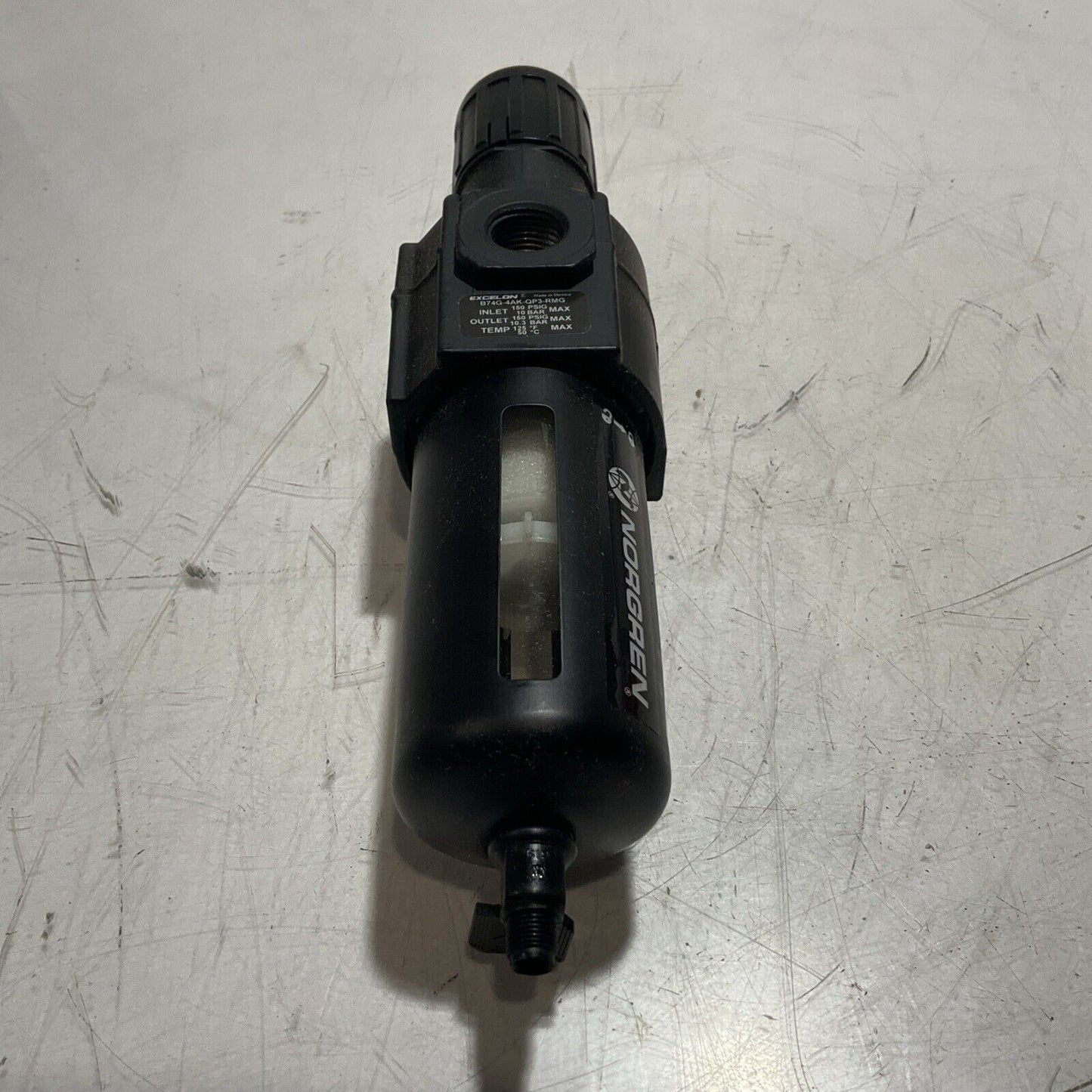 NORGREN B74G-4AK-QP3-RMG  FILTER /REGULATOR  COMBO U3S