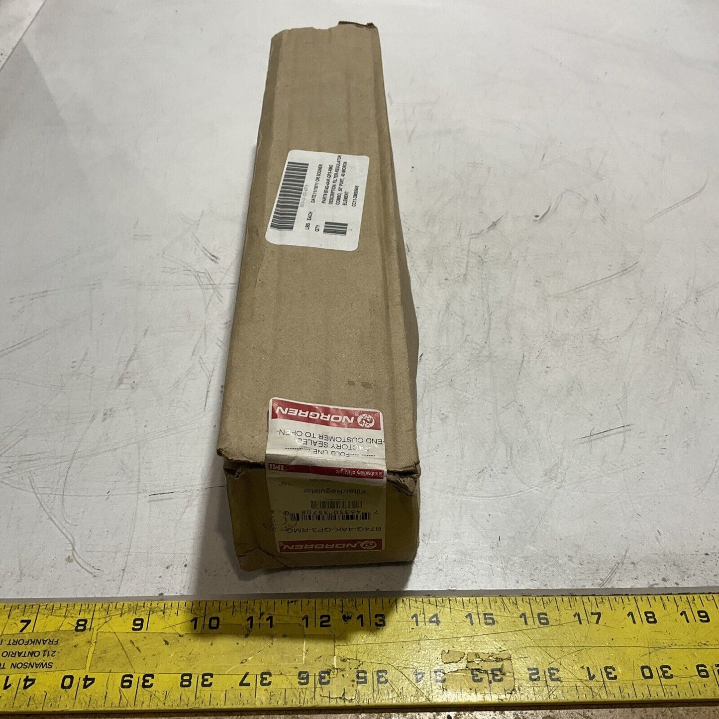 NORGREN B74G-4AK-QP3-RMG  FILTER /REGULATOR  COMBO U3S