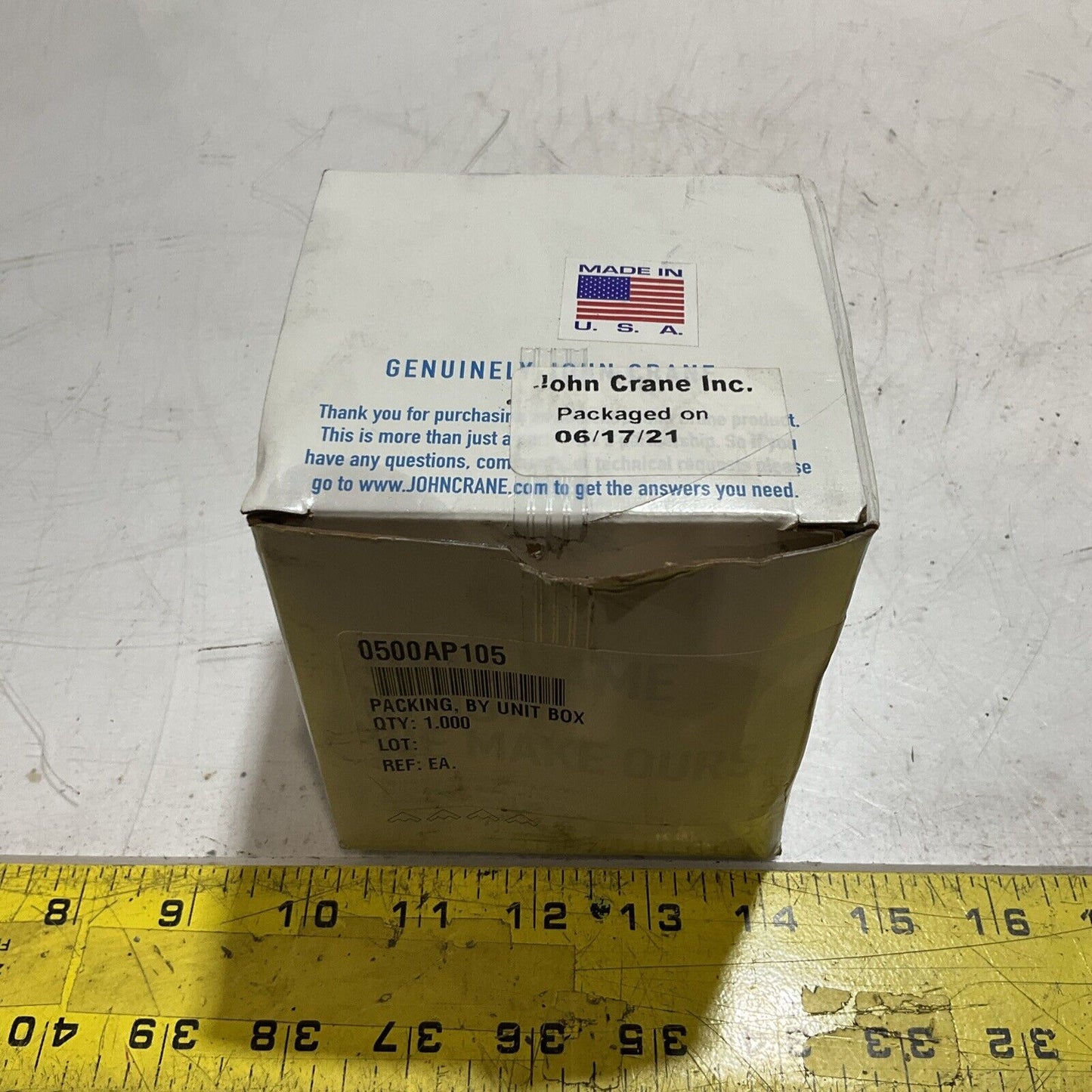 JONNCRANE 1/2" 7'  K1761 0500AP105   MECHANICAL PACKING   554