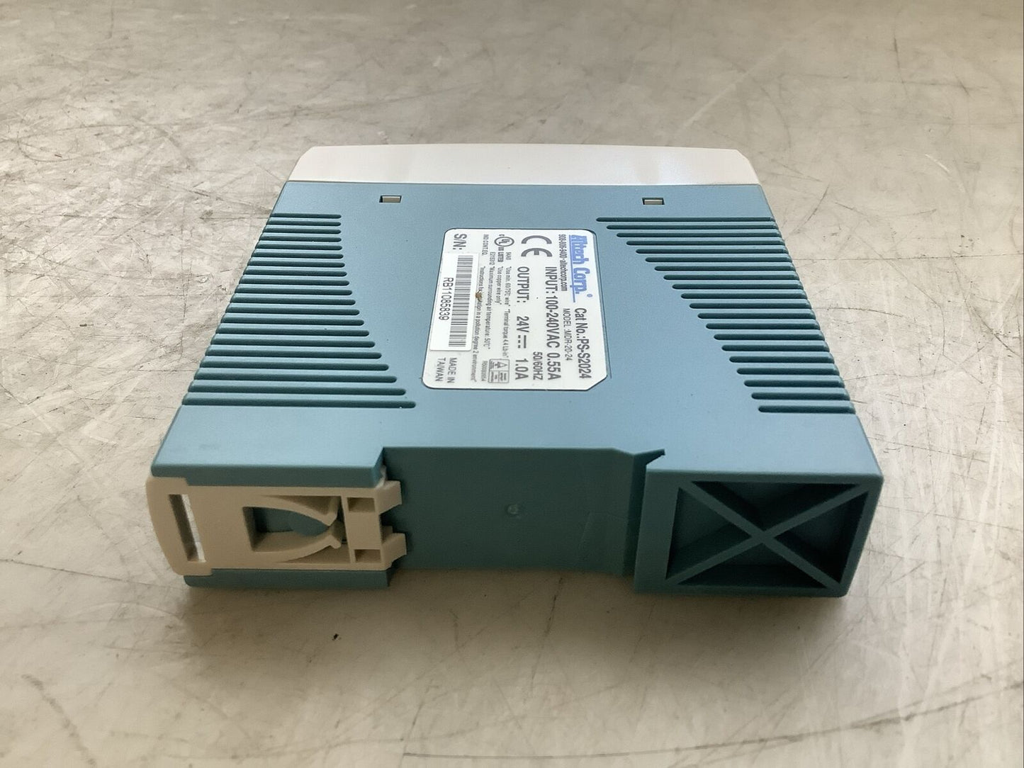ALTECH CORP PS-S2024 100-240VAC 0.55A 24VDC POWER SUPPLY U3S