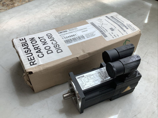 LENZE 13249881 MCS 06C60LRS0B0-A11N-ST5S00N-R2SU SERVO MOTOR 0.42HP 6000RPM U3S