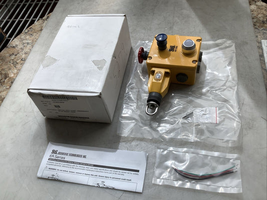 STI 44506-6520 ER1022-042NELR EMERGENCY STOP PULL SWITCH 4NC 2NO 1/2IN NPT U3S