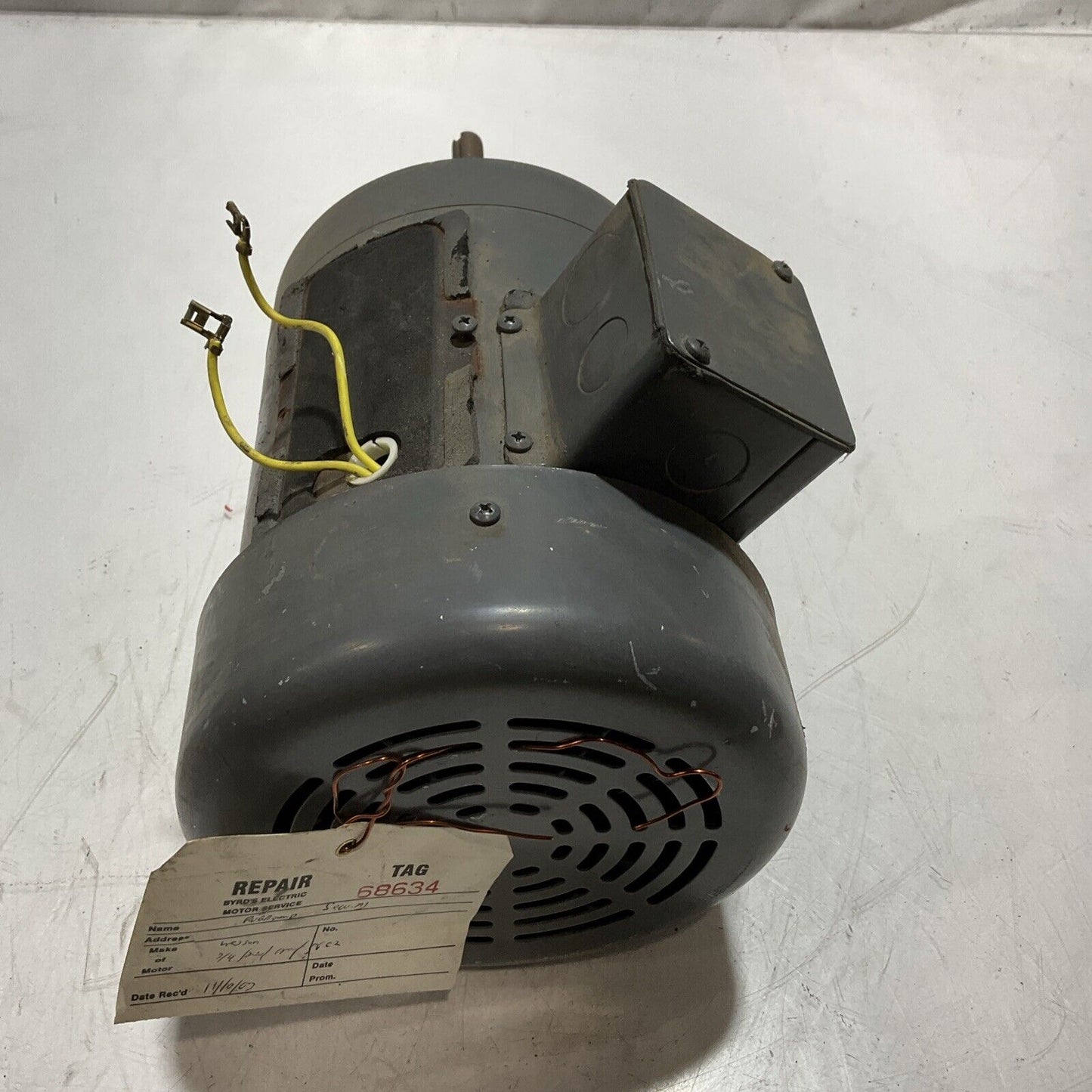 LEESON M6C17FC45F  ELECTRIC MOTOR  U3S