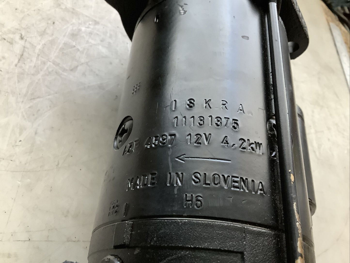 ISKRA 11131375 STARTER 12V 4.2KW P5R