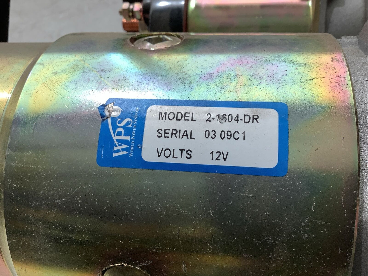 DELCO 2-1604-DR STARTER 12V P5R