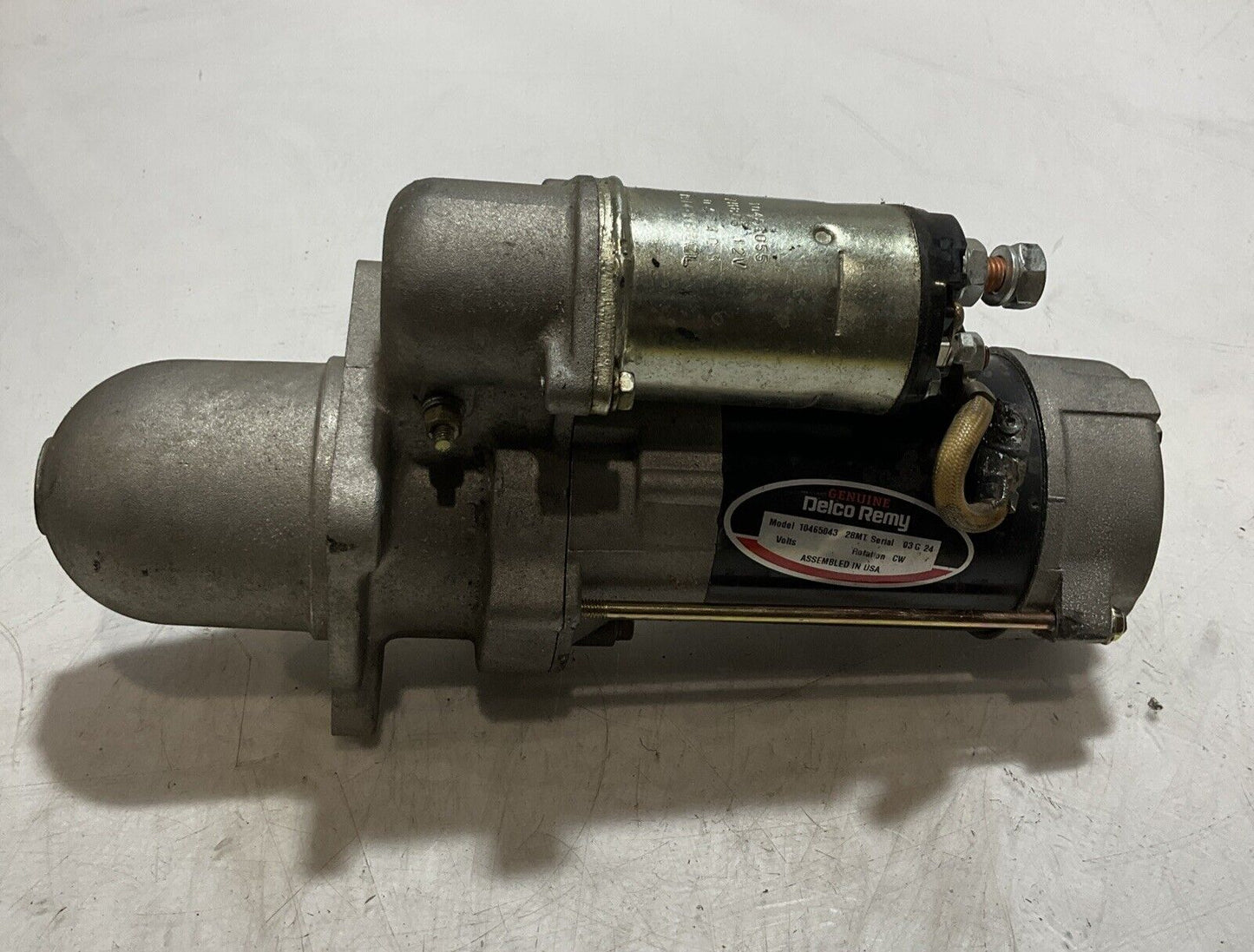 GENUINE DELCO REMY  10465043 REMAN STARTER  MOTOR  P5R