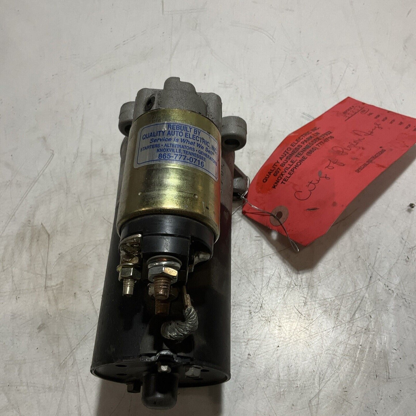 FORD  97 F75U-11131-AA   STARTER REMAN  P5R