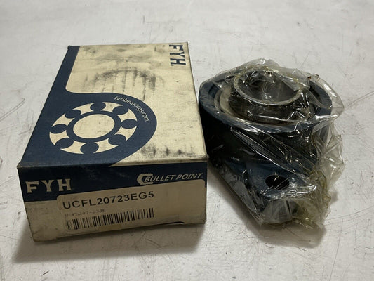 FYH UCFL20723EG5 FLANGE BEARING UNIT 2 BOLT N3M