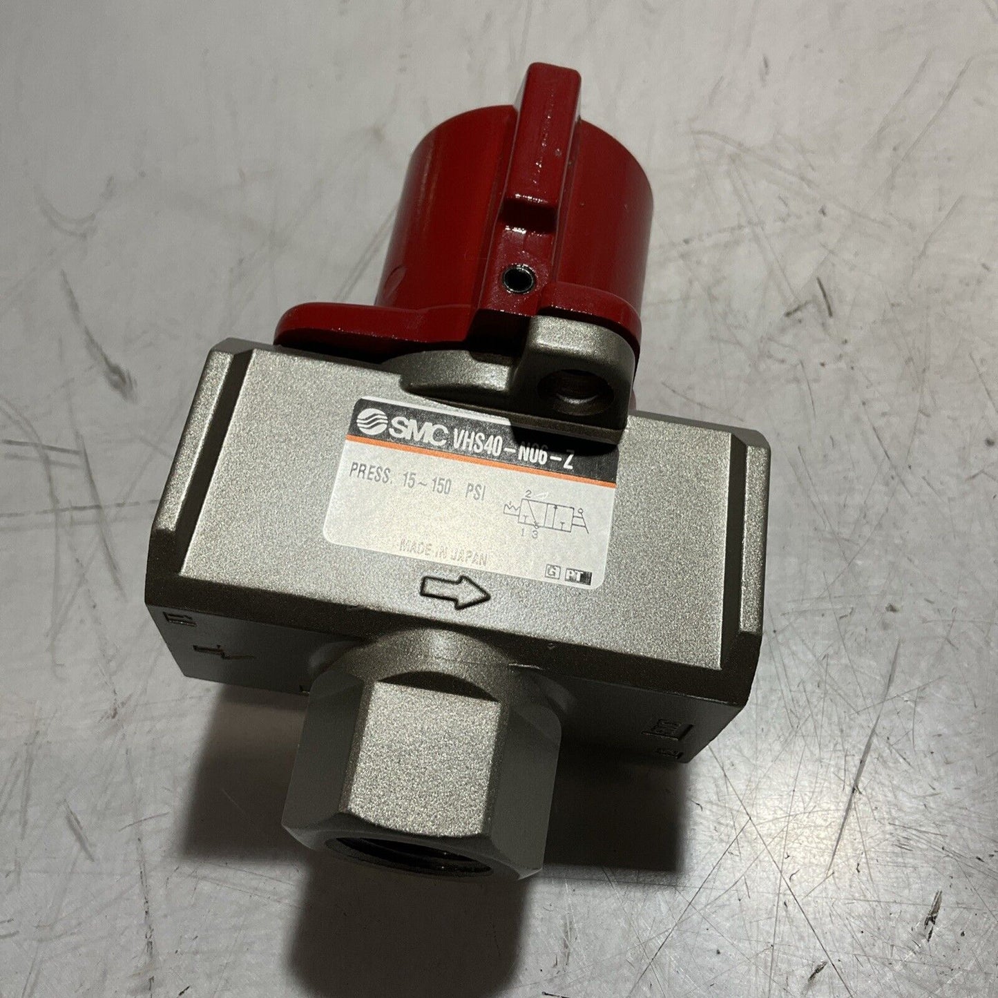 SMC  VHS40-N06-Z PRESSURE RELIEF  VALVE WITH  3 WAYS LOCK-OUT  U3S