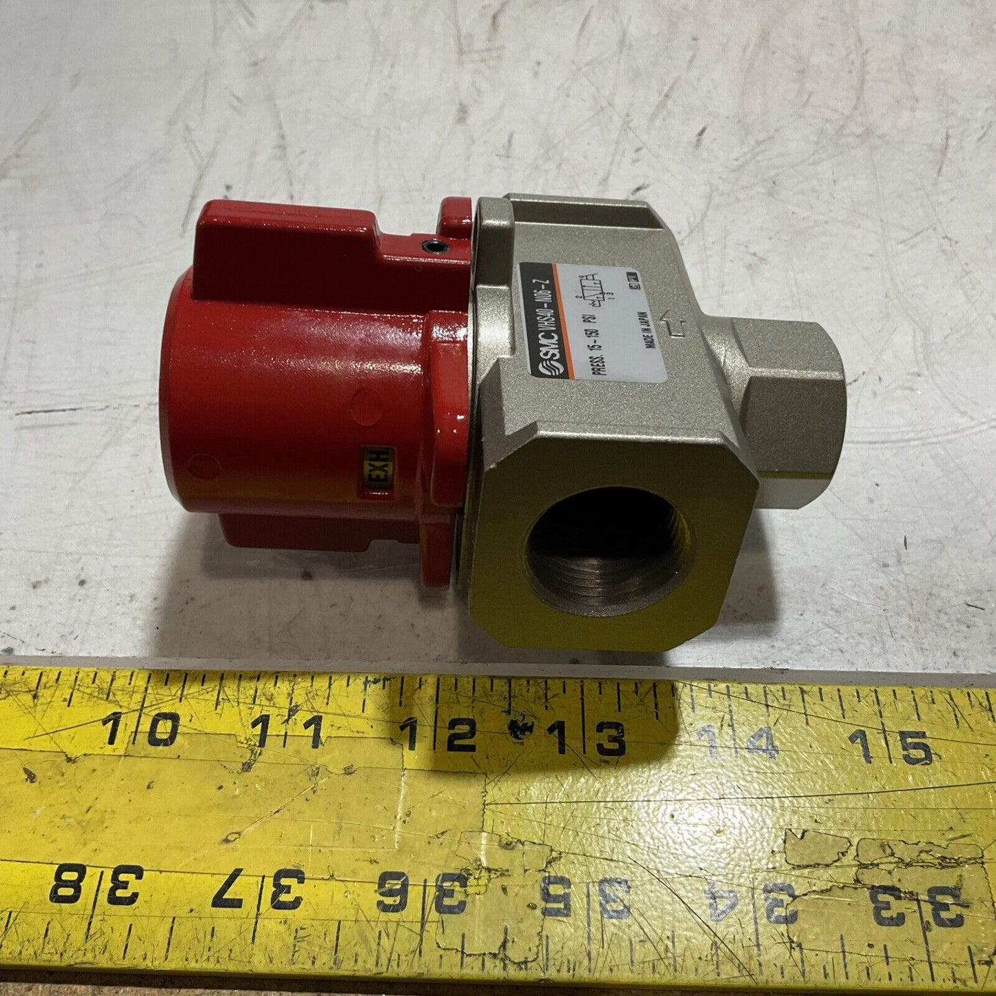 SMC  VHS40-N06-Z PRESSURE RELIEF  VALVE WITH  3 WAYS LOCK-OUT  U3S