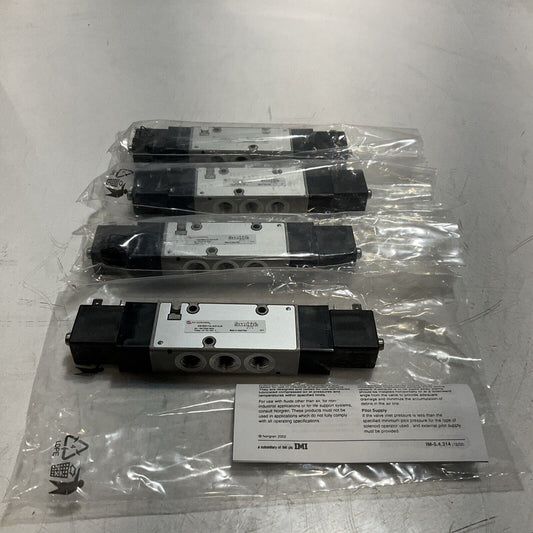 IMI NORGREN  V61R511A-A213JA  PORT  SOLENOID VALVE  LOT OF 4 U3S