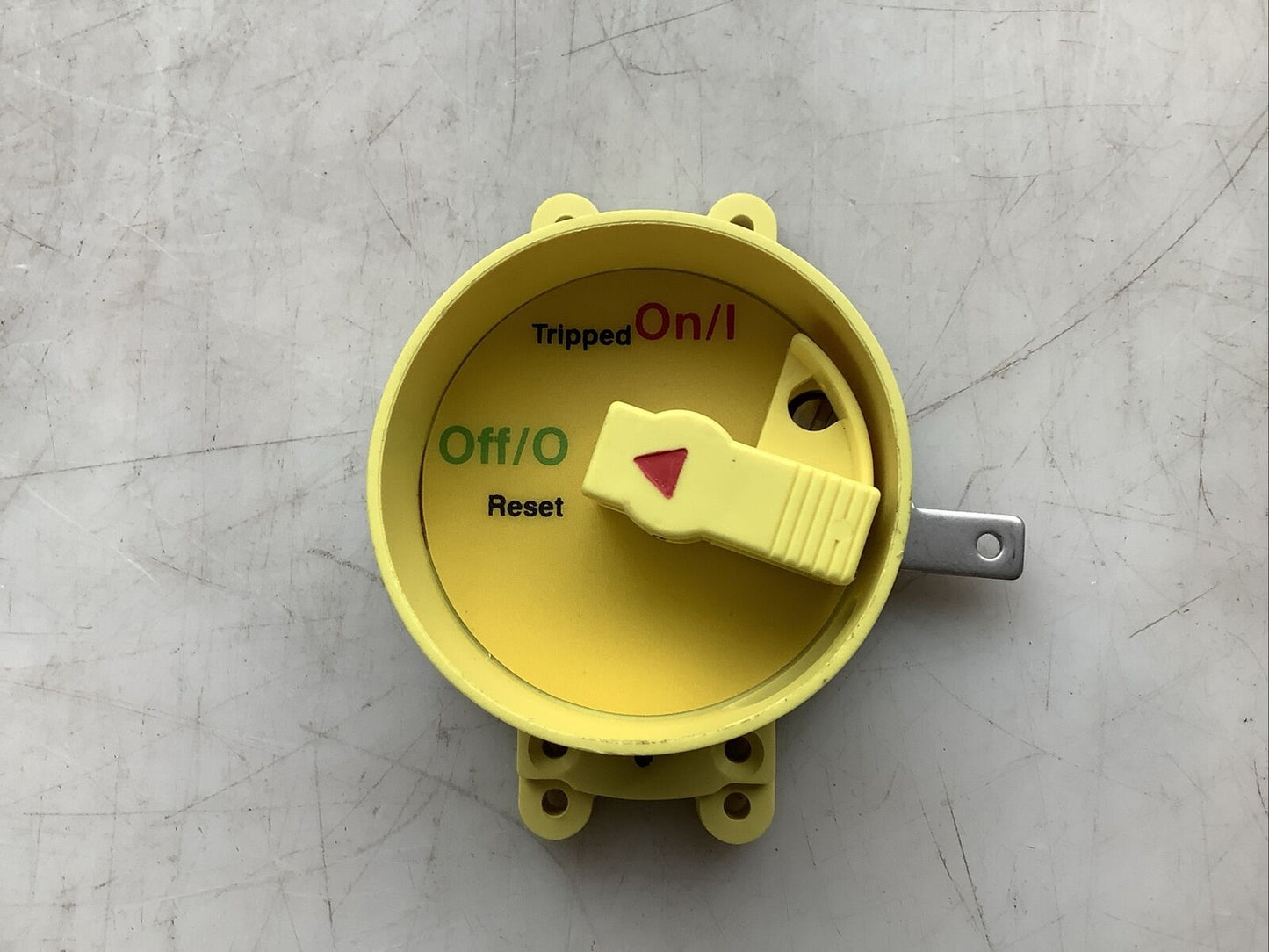 EATON HRGCC3S YELLOW SHROUDED ROTARY HANDLE FOR BREAKER SWITCH U3S